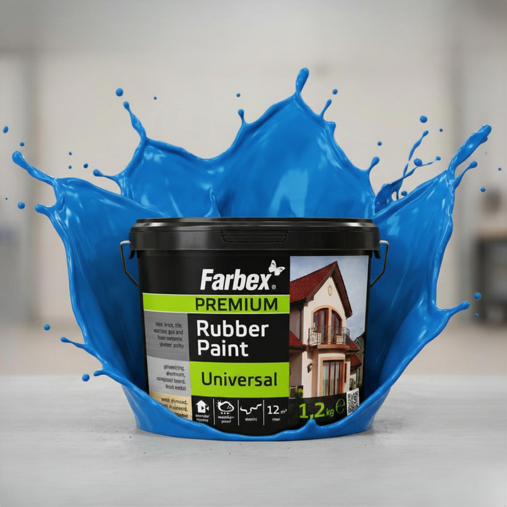 Flüssiggummi Hellblau RAL 5012 — Produktgebinde 1,2 kg