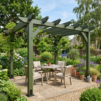 Flüssiggummi Grün RAL 6005 — Gartenpergola