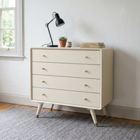 Flüssiggummi Beige RAL 1015 — aufgearbeitete alte Kommode