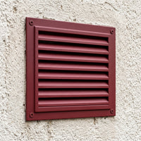 Flüssiggummi Kirschrot RAL 3005 — Lüftungsgitter einer Garage