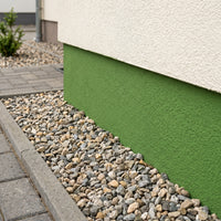 Flüssiggummi Hellgrün RAL 6018 — Sockelabdichtung am Fundament