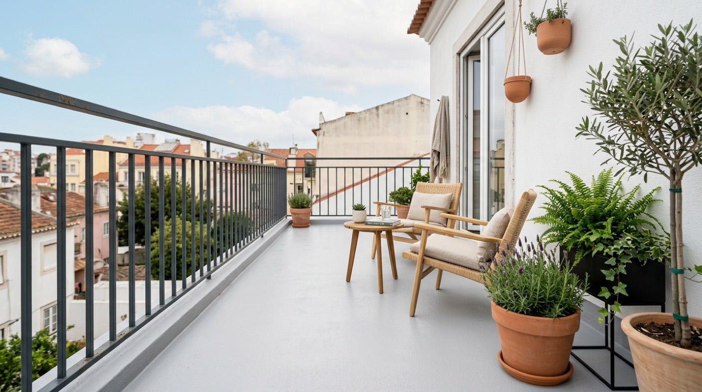 Balcony waterproofing