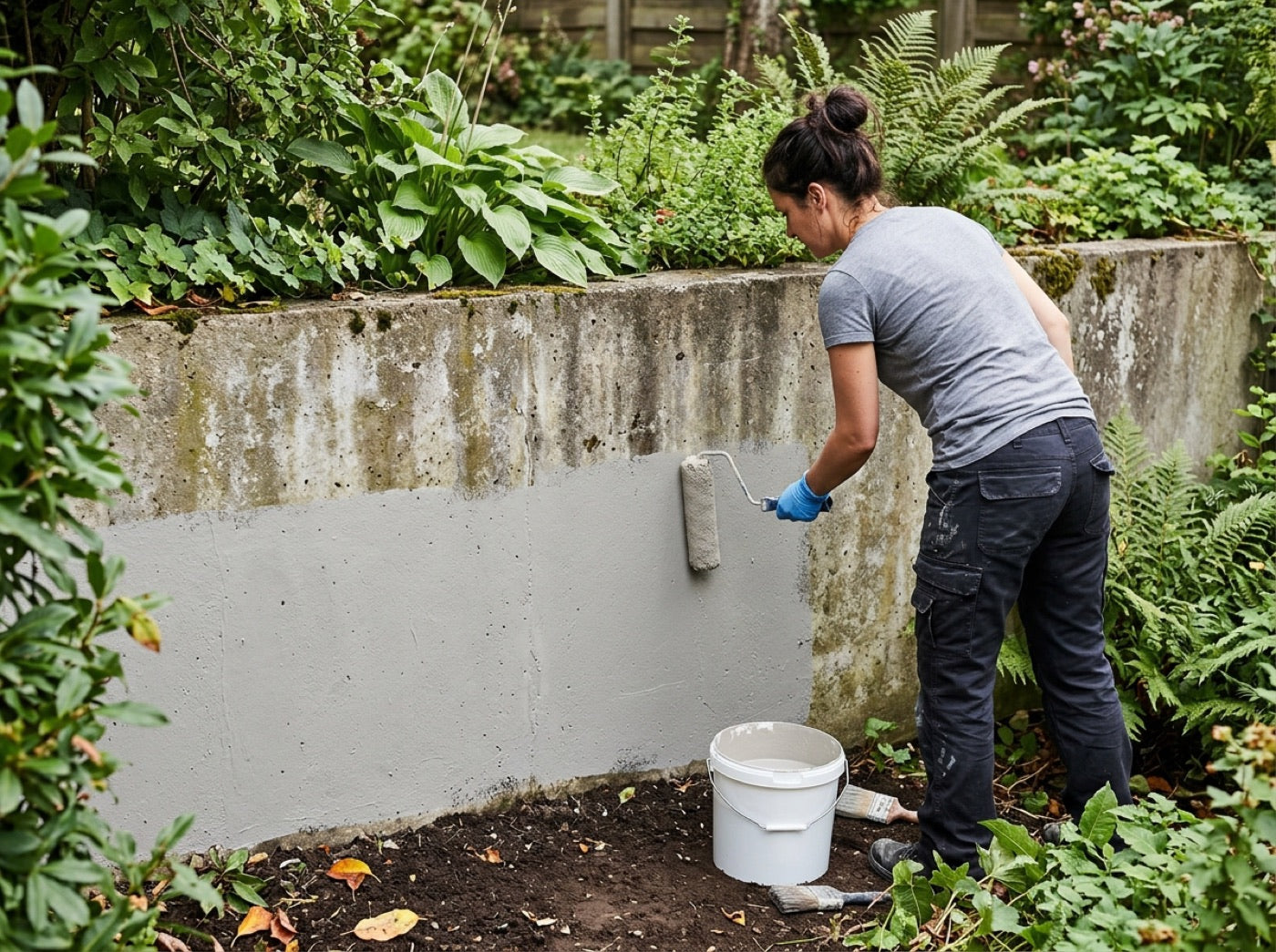 First coat — penetration